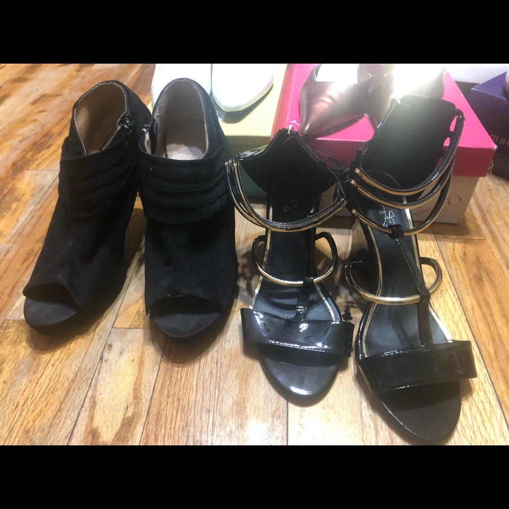 Women heels barely worn , 20 each pair